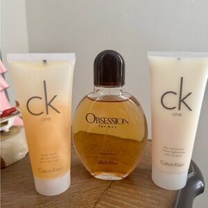 Calvin Klein Obsession and CK One Set